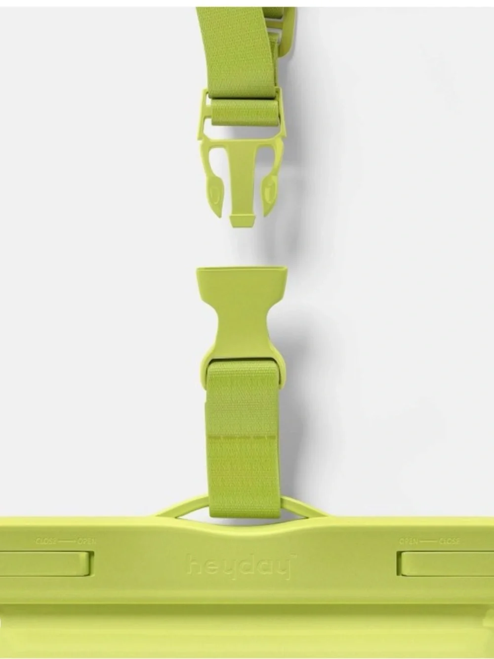 heyday Pastel Green Waterproof Tech Pouch with Lanyard—New in box